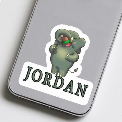Jordan Sticker Hamburger Jordan Sticker Hamburger Image