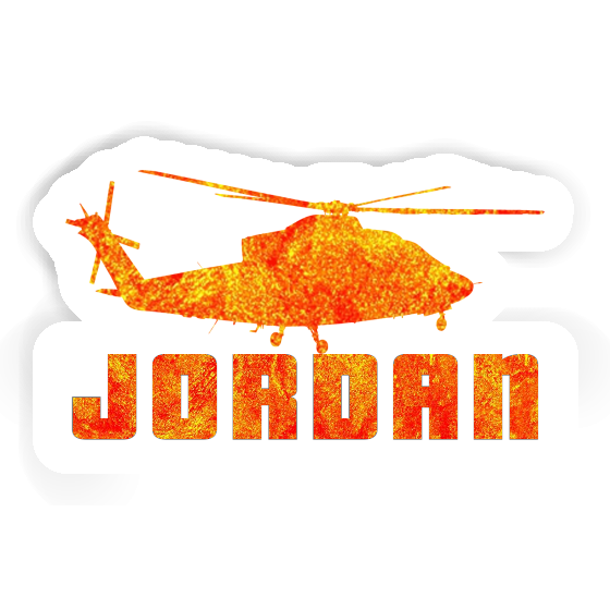 Autocollant Jordan Hélicoptère Notebook Autocollant Jordan Hélicoptère Notebook Image