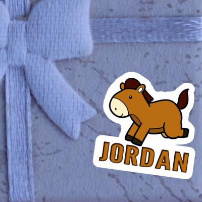 Autocollant Cheval Jordan Notebook Autocollant Cheval Jordan Notebook Image