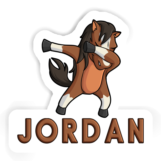 Autocollant Cheval Jordan Autocollant Cheval Jordan Image