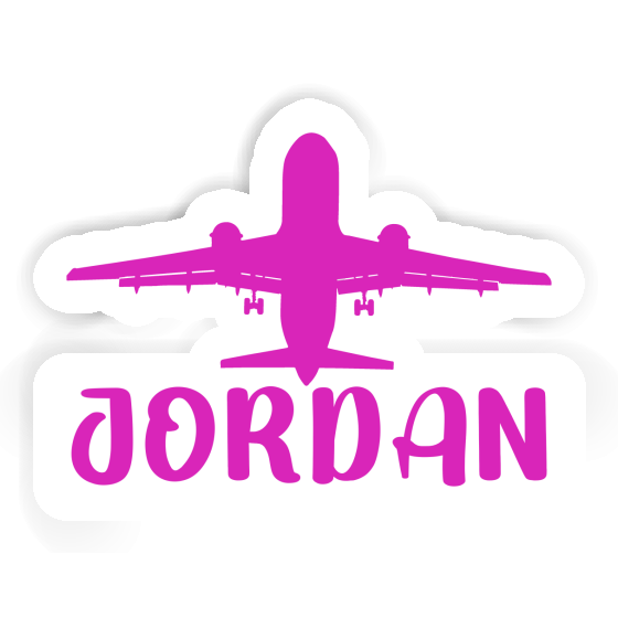 Jumbo-Jet Autocollant Jordan Laptop Image