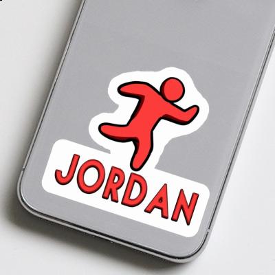 Läufer Sticker Jordan Laptop Läufer Sticker Jordan Laptop Image