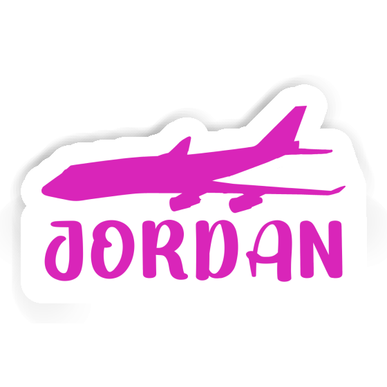 Autocollant Jumbo-Jet Jordan Notebook Autocollant Jumbo-Jet Jordan Gift package Image