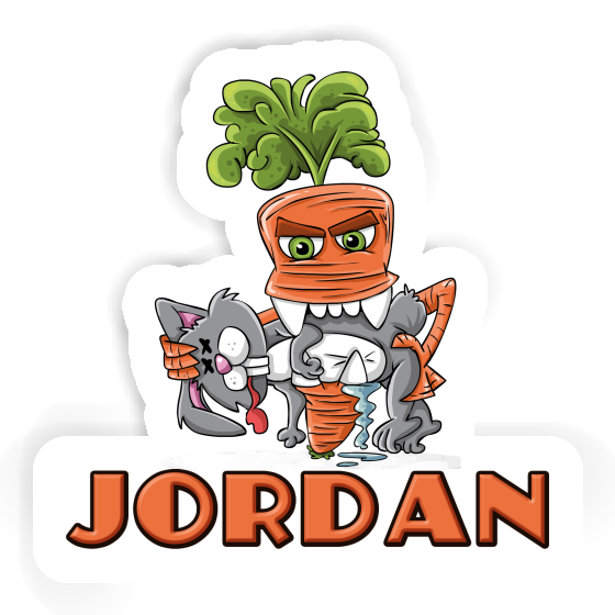 Aufkleber Monster-Karotte Jordan Laptop Image