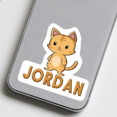 Katze Aufkleber Jordan Katze Aufkleber Jordan Image