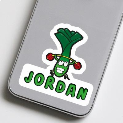 Aufkleber Gewichtheber Jordan Laptop Image