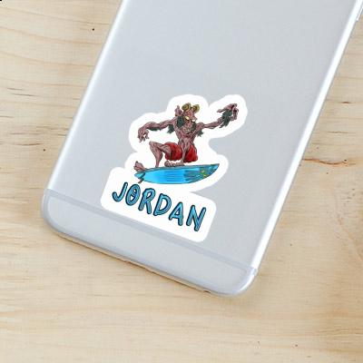 Sticker Surfer Jordan Sticker Surfer Jordan Image