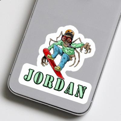 Autocollant Snowboardeur Jordan Autocollant Snowboardeur Jordan Image