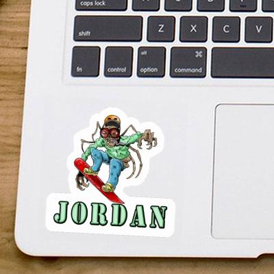 Autocollant Snowboardeur Jordan Notebook Autocollant Snowboardeur Jordan Gift package Image