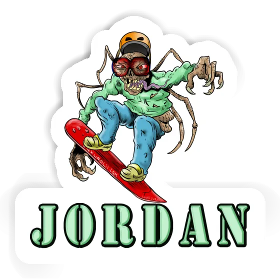 Autocollant Snowboardeur Jordan Notebook Autocollant Snowboardeur Jordan Gift package Image