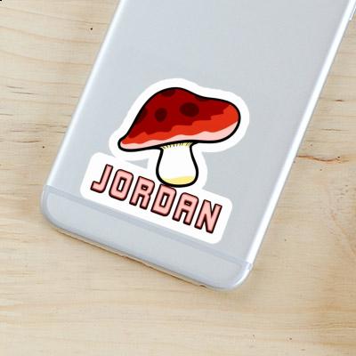Autocollant Jordan Champignon Notebook Autocollant Jordan Champignon Notebook Image