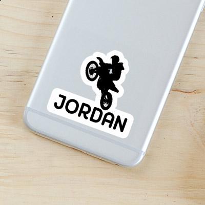 Jordan Autocollant Motocrossiste Jordan Autocollant Motocrossiste Image