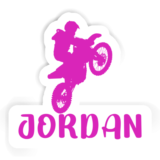Motocrossiste Autocollant Jordan Motocrossiste Autocollant Jordan Image