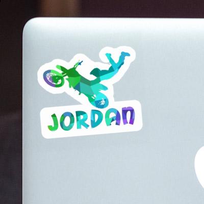 Autocollant Jordan Motocrossiste Notebook Autocollant Jordan Motocrossiste Gift package Image