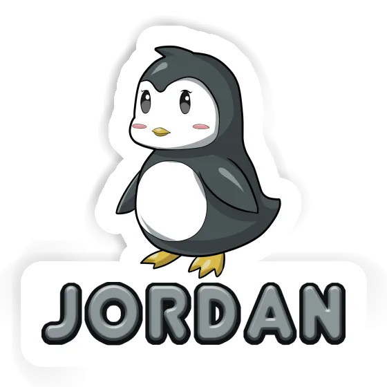 Pingouin Autocollant Jordan Laptop Image