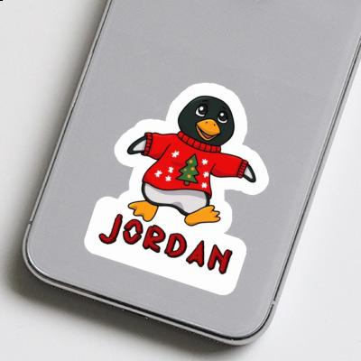 Sticker Jordan Weihnachtspinguin Notebook Sticker Jordan Weihnachtspinguin Notebook Image