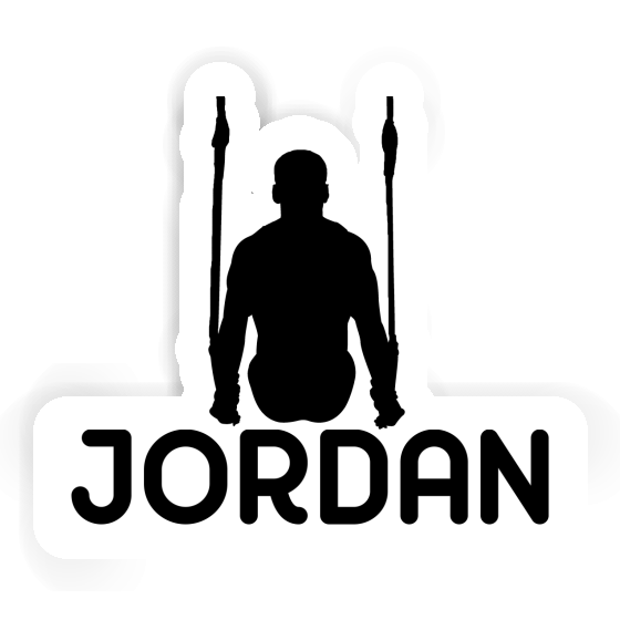 Autocollant Jordan Gymnaste aux anneaux Laptop Autocollant Jordan Gymnaste aux anneaux Laptop Image