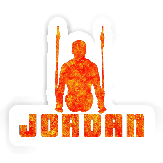 Autocollant Jordan Gymnaste aux anneaux Notebook Autocollant Jordan Gymnaste aux anneaux Gift package Image
