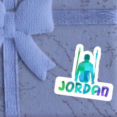 Sticker Jordan Ring gymnast Notebook Sticker Jordan Ring gymnast Gift package Image