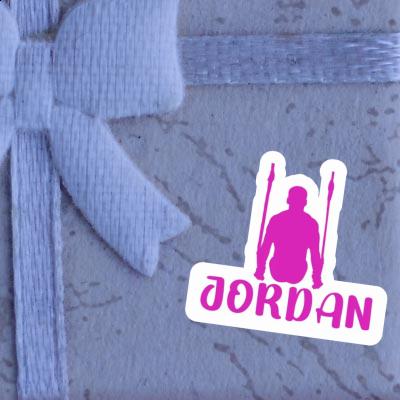 Autocollant Jordan Gymnaste aux anneaux Autocollant Jordan Gymnaste aux anneaux Image