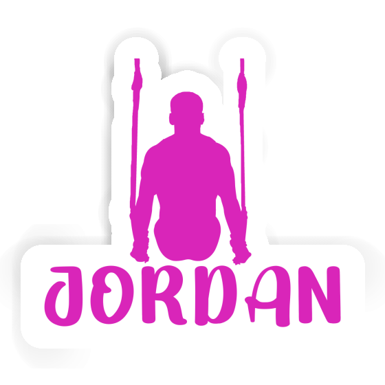 Autocollant Jordan Gymnaste aux anneaux Notebook Autocollant Jordan Gymnaste aux anneaux Notebook Image