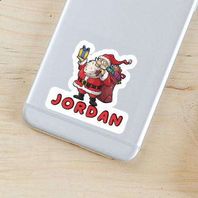 Autocollant Jordan Père Noël Gift package Image