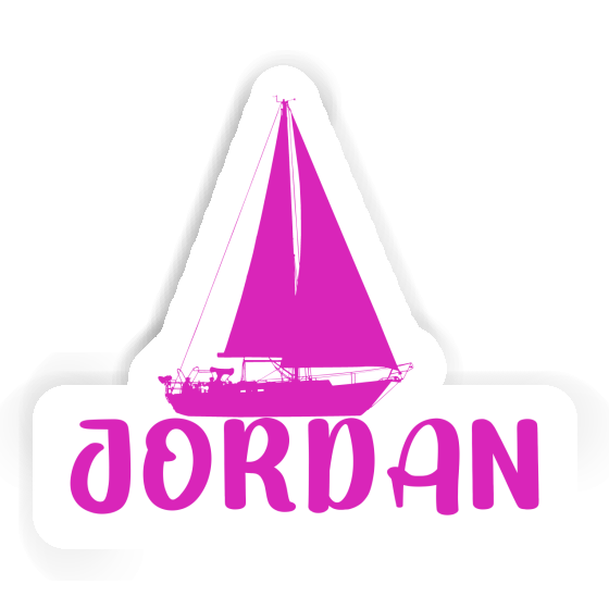 Voilier Autocollant Jordan Voilier Autocollant Jordan Image
