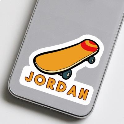 Autocollant Skateboard Jordan Laptop Image