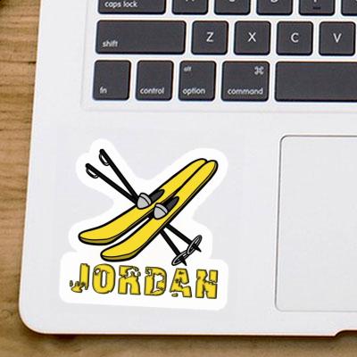 Jordan Sticker Ski Notebook Image