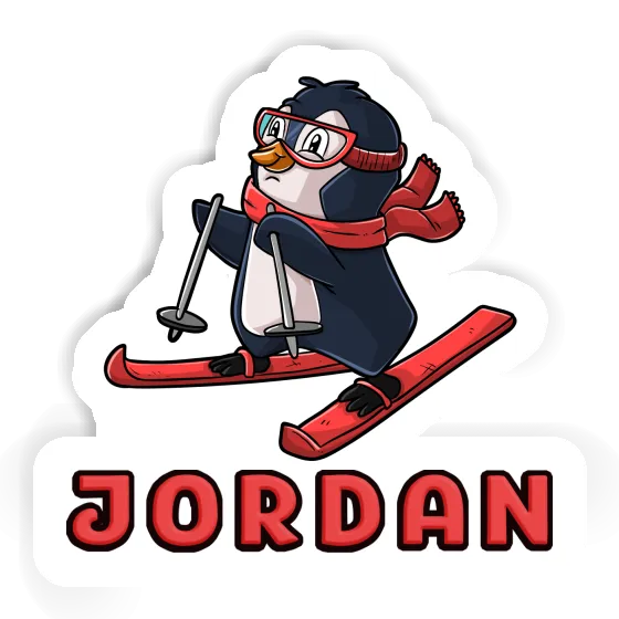 Autocollant Jordan Skieuse Notebook Autocollant Jordan Skieuse Notebook Image