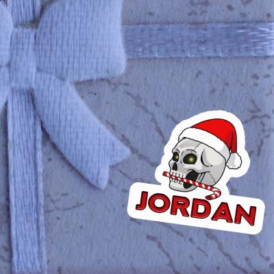 Jordan Autocollant Crâne de Noël Notebook Jordan Autocollant Crâne de Noël Notebook Image