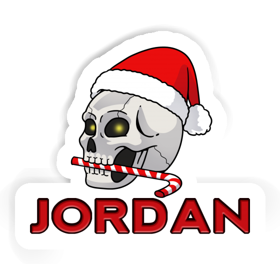 Jordan Autocollant Crâne de Noël Notebook Jordan Autocollant Crâne de Noël Gift package Image