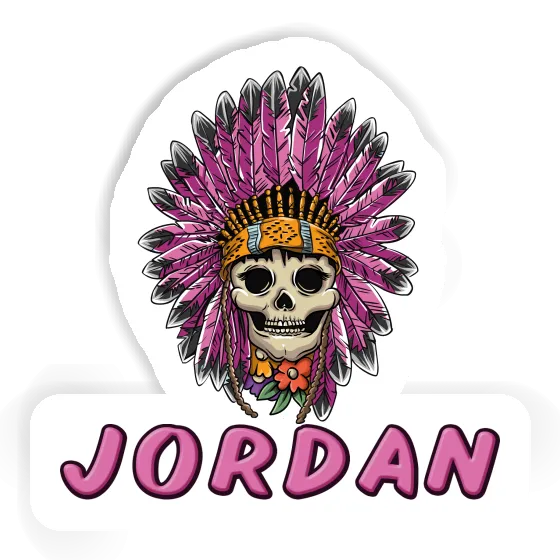 Femmes Tête de mort Autocollant Jordan Notebook Femmes Tête de mort Autocollant Jordan Gift package Image