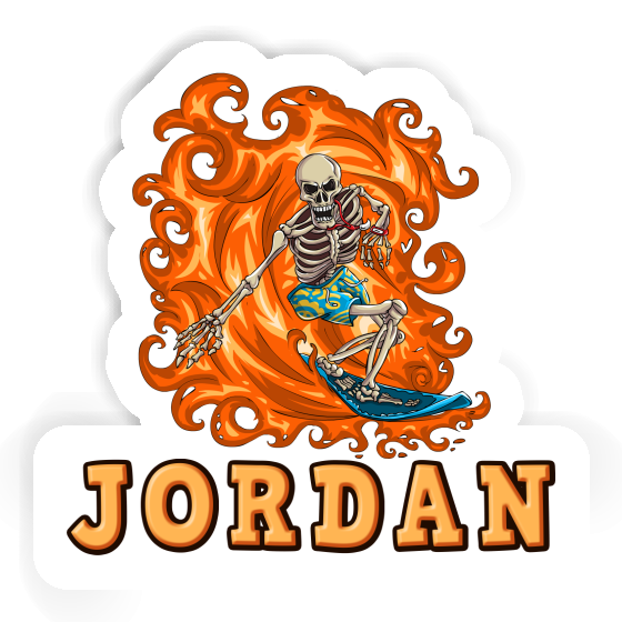 Jordan Autocollant Surfeur Notebook Jordan Autocollant Surfeur Notebook Image