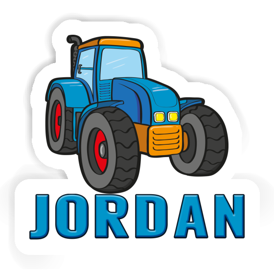 Autocollant Tracteur Jordan Image