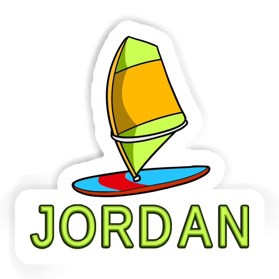 Autocollant Jordan Planche à voile Notebook Autocollant Jordan Planche à voile Notebook Image
