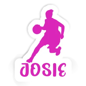 Josie Sticker Basketball Player Image