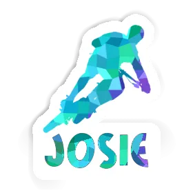 Josie Sticker Biker Image