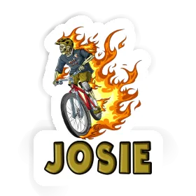 Josie Sticker Mountainbiker Image