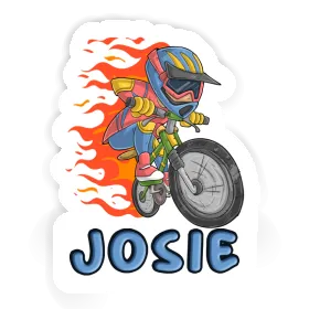 Josie Sticker Biker Image