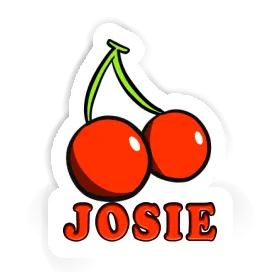 Josie Sticker Cherry Image