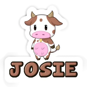 Josie Sticker Cow Image