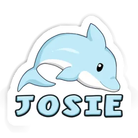 Dolphin Sticker Josie Image