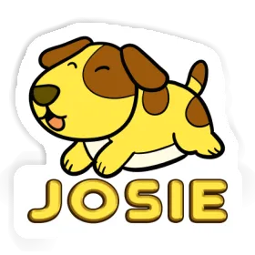 Josie Sticker Dog Image