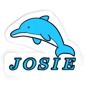 Dolphin Sticker Josie Image