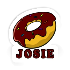 Doughnut Sticker Josie Image