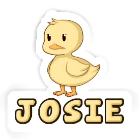 Sticker Josie Duck Image