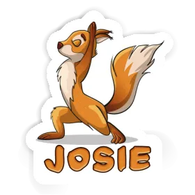 Sticker Squirrel Josie Image