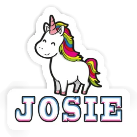 Sticker Josie Unicorn Image