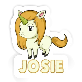 Josie Sticker Unicorn Image